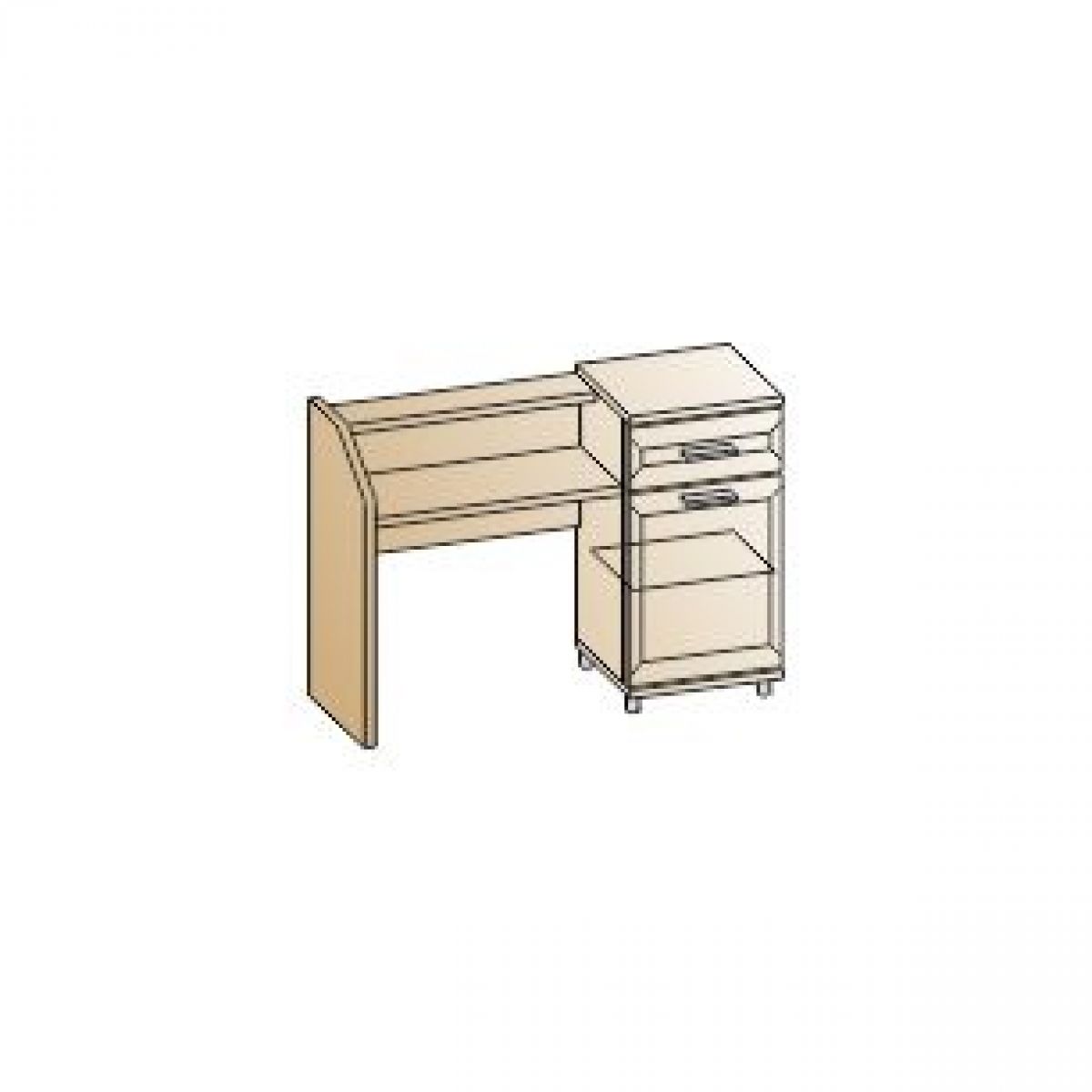 Спальня Мелисса композиция 3 (Снежный Ясень) | фото 3