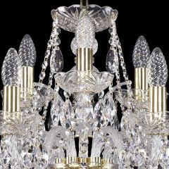 Подвесная люстра Bohemia Ivele Crystal 1411 1411/6+3/195/G | фото 4