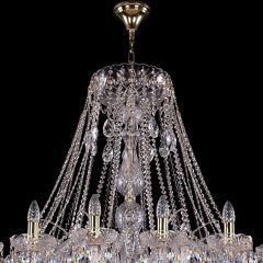 Подвесная люстра Bohemia Ivele Crystal 1411 1411/24/530/G | фото 4