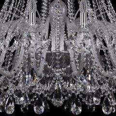 Подвесная люстра Bohemia Ivele Crystal 1411 1411/24/530/Ni | фото 3