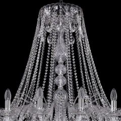 Подвесная люстра Bohemia Ivele Crystal 1411 1411/24/530/Ni | фото 4