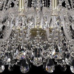 Подвесная люстра Bohemia Ivele Crystal 1411 1411/20/400/XL-120/G | фото 3