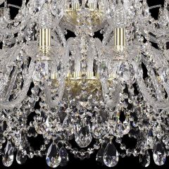 Подвесная люстра Bohemia Ivele Crystal 1411 1411/16+8/360/2d/G | фото 3