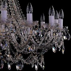 Подвесная люстра Bohemia Ivele Crystal 1411 1411/16/400/XL-115/G | фото 2