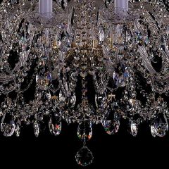 Подвесная люстра Bohemia Ivele Crystal 1411 1411/16/400/XL-115/G | фото 3
