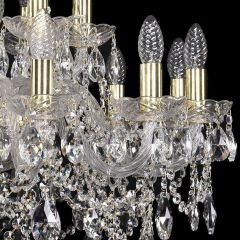 Подвесная люстра Bohemia Ivele Crystal 1411 1411/12+6/240/G | фото 2