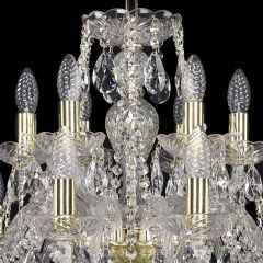 Подвесная люстра Bohemia Ivele Crystal 1411 1411/12+6/240/G | фото 4