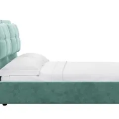 Кровать Ester 1800 с основанием и ПМ (Ультра Минт) Модель 311 | фото 3