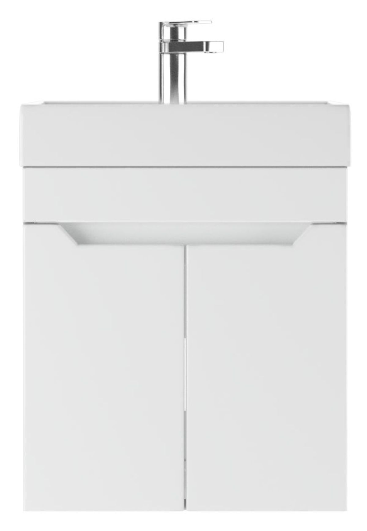 Тумба под умывальник "Енисей 50" Мечта без ящика подвесная АЙСБЕРГ (DM2302T) | фото 3