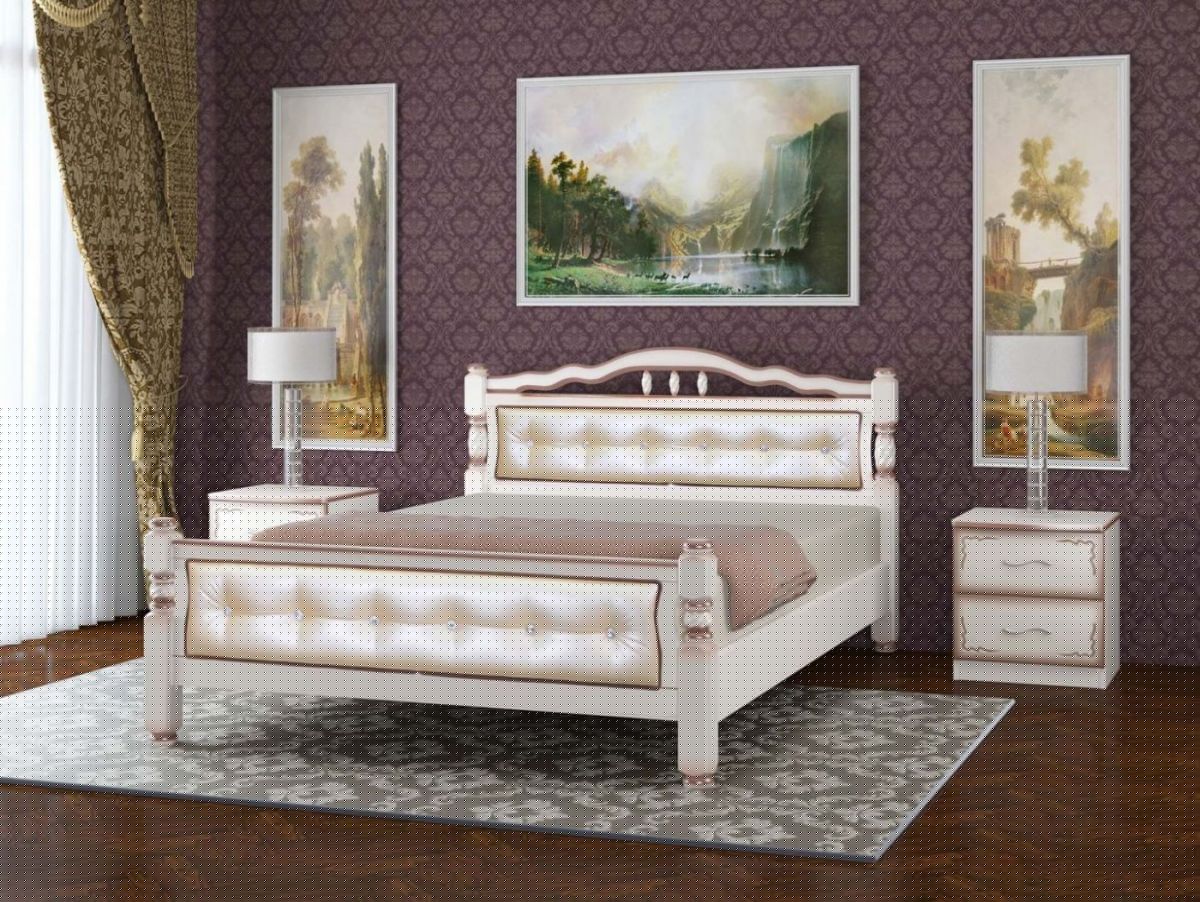 КАРИНА-11 Кровать из массива 1400 | фото 7