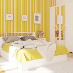 Камелия Стол косметический + Зеркало, цвет белый, ШхГхВ 85х40х145 см., НЕ универсальная сборка | фото 3