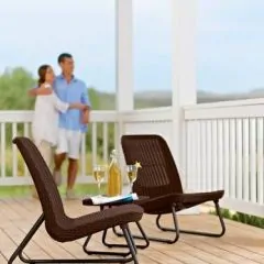 Комплект мебель Рио Патио (Rio Patio set) виски-коричневый | фото 3